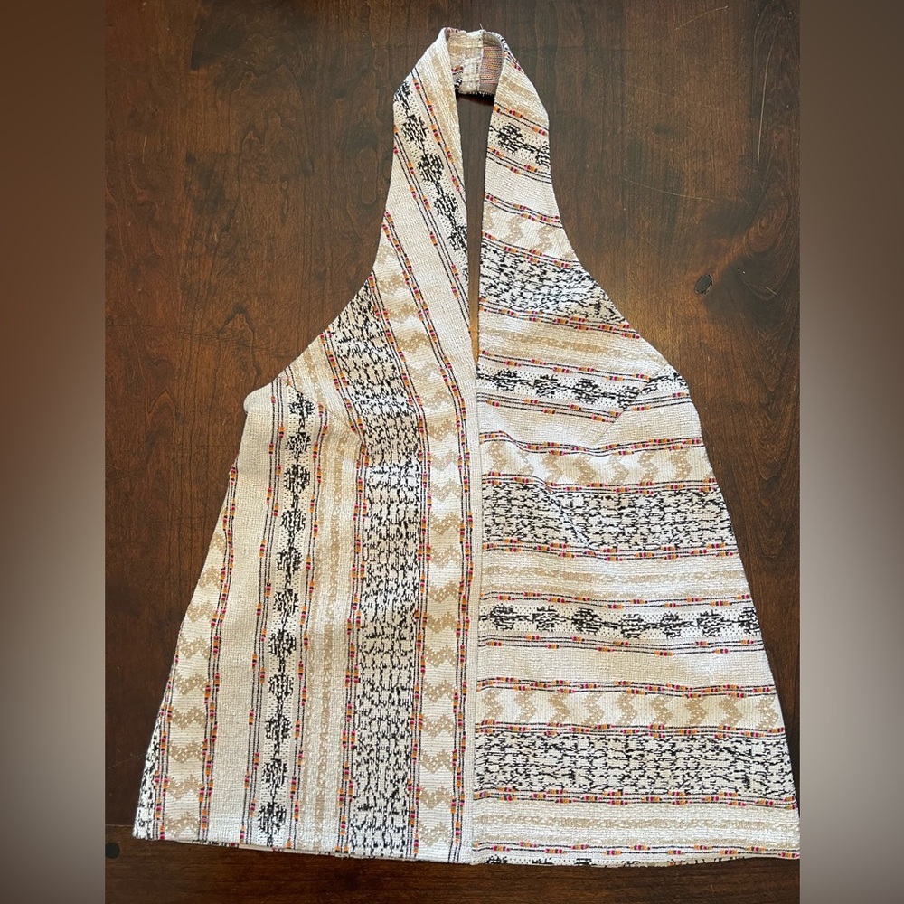 NWT Anthropologie Boho Halter Tank Size Small